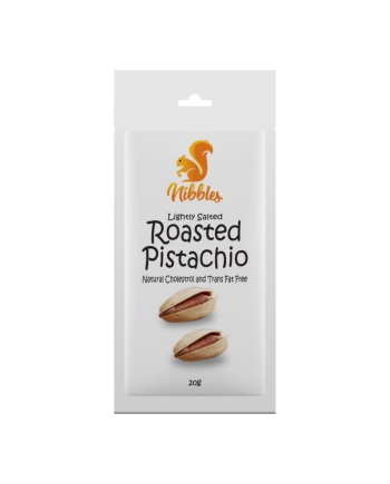 Crunchy roasted pistachios with vibrant green kernels and a sweet, buttery aroma.